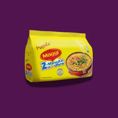 MAGGI 2-Minute Masala Instant Noodles (ম্যাগি মাসালা ইনস্ট্যান্ড নুডলস)-8 Pack